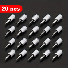 Load image into Gallery viewer, 20Pcs Support Multifunction Fixed Cabinet Rack Nail Self-Tapping Integrated Screw Clapboard Holder Laminate Support Nail