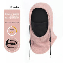 Load image into Gallery viewer, New Warm Pullover Cap Coldproof Polar Fleece Hooded Hat Windproof Neck Warmer Autumn and Winter