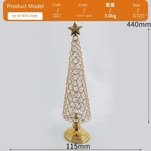 Load image into Gallery viewer, LED Christmas Tree Modeling Crystal Lamp Home Decorations and Accessories Crafts