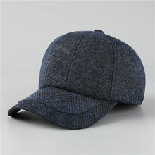 Load image into Gallery viewer, Auturnn Thick Warm Men Winter Baseball Cap With Ear Flaps, Ideal choice for Gifts
