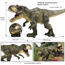 Load image into Gallery viewer, Dinosaur Model Tyrannosaurus Blue Walking Tyrannosaurus Toy Jurassic Simulation Solid Animal Model Ornaments