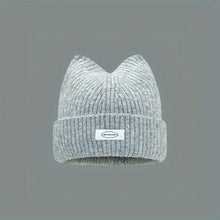 Load image into Gallery viewer, Lady Cat Ear Beanies with Cat Ears and Elastic - Soft Winter Warmth, Cute Cat Ears, Casual Outfit ,Christmas gift