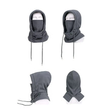 Load image into Gallery viewer, Unisex Polar Fleece Winter Balaclava Hat Thickened Cold Proof Ear Protection Cap Windproof Breathable Beanies Cap Winter