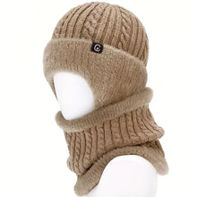 Load image into Gallery viewer, Knitted Hat Winter Elderly Hat for Women Winter Mom Warm Hat for Men Ear Protection Middle-Aged and Elderly