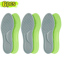 Load image into Gallery viewer, Insole Unisex Soft Memory Foam Orthopedic s Deodorizing for s Sports Absorbs Sweat Soft Antibacterial Accessories shoe pads