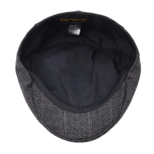 Load image into Gallery viewer, Men's Herringbone Flat Ivy Newsboy Hat Wool Blend Gatsby Cabbie Cap