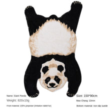 Load image into Gallery viewer, Animal Rabbit Fur Carpet Soft Children's Room Carpet