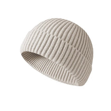Load image into Gallery viewer, Winter Knittted Cap Solid Color Hip Hop Cap Unisex Skullies & Beanies