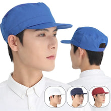 Load image into Gallery viewer, Unisex Washable Work Hat Dust-proof Smoke-proof Chef Hat Durable Cloth Material Hygienic Cap Work Wear