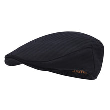 Load image into Gallery viewer, Men's Herringbone Flat Ivy Newsboy Hat Wool Blend Gatsby Cabbie Cap