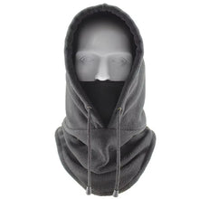 Load image into Gallery viewer, Warm Fleece Balaclava for Men Women Winter Face Mask Neck Warmer Hooded Cap Windproof Thermal Head Cover Beanies Bandana