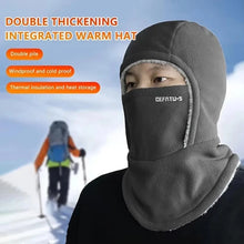 Load image into Gallery viewer, Winter Cycling Head Cover Thickned Cold Proof Balaclava Cycling Cap Convenient Windproof Warm Mask