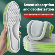 Load image into Gallery viewer, Insole Sports s for s 5D Massage Soft Deodorant Breathable Shock Absorbant Cushion Running s For Feet Men Women shoe pads