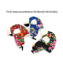 Load image into Gallery viewer, Versatile Winter Warm Ear Protection Hat Flower Cloth Retro Ethnic Style Hood Cap Thickened Lei Feng Hat For Women