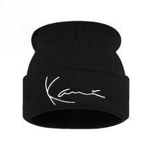 Load image into Gallery viewer, High Quality Woolen Letter Knit Hat Keep Warm Ear Protection Winter Autumn Hats Ladies Casual Cap for Woman/Men