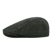 Load image into Gallery viewer, JANGOUL Newsboy Caps Men Wool Blend Flat Cap Winter Warm Hat Driving Hats Gastby Ivy Caps for Male Vintage British Beret