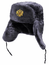 Load image into Gallery viewer, Winter Russia Ushanka Bomber Hats Pilot Trapper Trooper Hat Winter Faux Rabbit Fur Earflap Men And Women Snow Caps