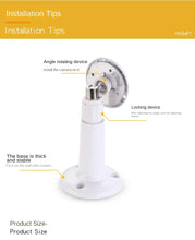 Load image into Gallery viewer, 2PCs Camera Wall Mounted ABS Bracket Applicable Fluorite C6C/C6cn/CP1