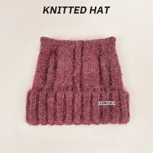 Load image into Gallery viewer, 1pc Y2k Crochet Beanie Hats for Women,winter Warm Windproof Retro Skull Cap with Cat Ear,suitable for Holiday,outdoor Activities
