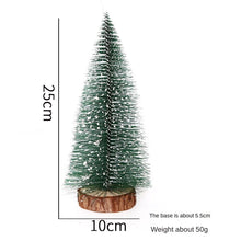 Load image into Gallery viewer, 3PCs Mini Christmas Tree Desktop Ornaments DIY Pine Tree Christmas Decoration
