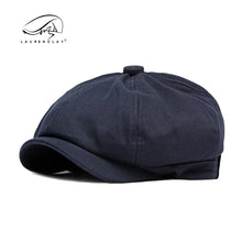 Load image into Gallery viewer, Autumn Winter Men's Newsboy Hat Wool Blend Male Beret Men And Women England Gatsby Retro Hat Driver Flat Cap