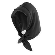 Load image into Gallery viewer, Cold Proof Thickened Winter Headscarf Water-repellent Windproof Warm Hood Puff Design Tie Hood Down Cotton Scarf Street Wear