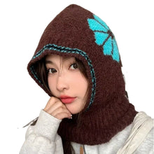 Load image into Gallery viewer, Cold proof Knitted Balaclavas Ear Protection Windproof Headgear Masked Cap Neck Warmer Beanie Hat Warm Neck Protection