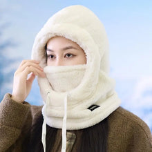 Load image into Gallery viewer, Warm Thermal Windproof Balaclava Ski Hood Motorcycle Face Cover Polar Fleece Adjustable Cycling Neck Cover Full Face Mask Winter