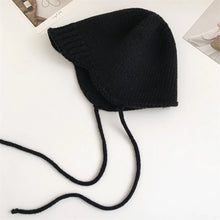 Load image into Gallery viewer, Casual Windproof Knitted Cap Warm Solid Color Beanie Cap Ear Protection Earmuffs Cap Autumn Winter