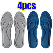 Load image into Gallery viewer, Insole 4pcs Memory Foam Orthopedic s for s Men Women Nano Antibacterial Deodorization Sweat Absorption Running Cushion shoe pads
