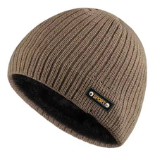 Load image into Gallery viewer, Autumn and winter thick wool blended knitted men's and women's hats are suitable for windproof and warm outdoor wear in winter