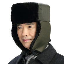 Load image into Gallery viewer, Outdoors Thick Bomber Hat Warm Ear Protection Winter Cap Casual Windproof Lei Feng Hat for Men Women
