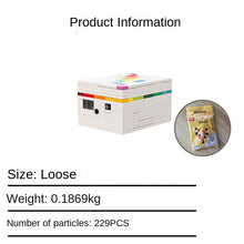 Load image into Gallery viewer, MOC Particles Assembling Building Blocks Toy Rainbow Road Decryption Box Children's Toy
