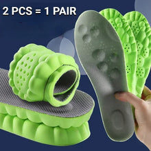 Load image into Gallery viewer, Insole 4D Latex Sport Soft High Elasticity Pads Breathable Running Arch Support Orthopedic Inserts Unisex shoe pads