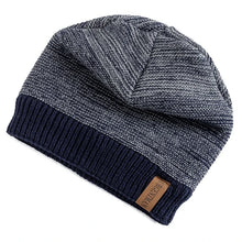 Load image into Gallery viewer, Unisex Winter Hats Casual Warm Beanie Cap For Men Women Letter Label Fashion Winter Knitted Hats