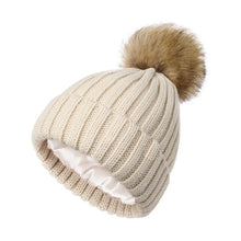 Load image into Gallery viewer, Fashion Soft Winter Beanie Hat Keep Warm Solid Color Warm Knit Hats Casual Knit Wool Beanie Cap Winter