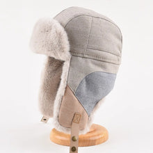 Load image into Gallery viewer, Vintage Waterproof Russian Bomber Cap Windproof Warm Ski Hat Earflap Design Russian Style Earflap Hat Unisex