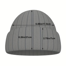 Load image into Gallery viewer, 1pc'FOX' Embroidered Beanie Soft Stretchy Lightweight Winter Hat for Men & Women, Outdoor Hip Hop Fashion, Casual Headwear