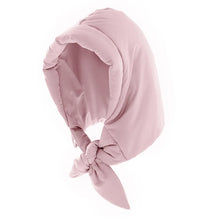 Load image into Gallery viewer, Cold Proof Thickened Winter Headscarf Water-repellent Windproof Warm Hood Puff Design Tie Hood Down Cotton Scarf Street Wear