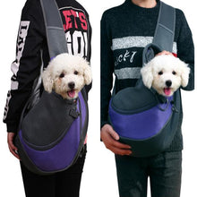 Load image into Gallery viewer, SUPREPET Puppy Cat Dog Carrier Small Dog Mesh Carrier Travel Outside Breathable Dog Carrier Bag Single Shoulder Bag Backpack Bag