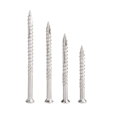 Load image into Gallery viewer, 50/60/70/80mm Torx Slot Knurled Type Screw 410 Stainless Steel Wood Deck Screws Self Tapping Screw for Driving Skru Tapping