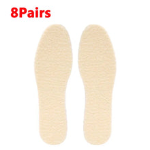Load image into Gallery viewer, Insole Natural Lamb Fleece s Men Women Winter Keep Warm Soft Wool Thicken pad Cashmere s Insert Thermal Pads shoe pads