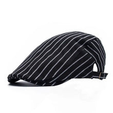 Load image into Gallery viewer, Men's Women's Beret Herringbone Flat Ivy Newsboy Hat Wool Blend Gatsby Cabbie Adjustable Cap