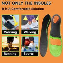 Load image into Gallery viewer, Insole Orthopedic Thickened Arch Support s Pad for Flat Feet Sport Shock Absorption High Elastic Wear Resistant Foot Cushion shoe pads
