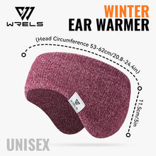 Load image into Gallery viewer, WRELS Fleece Ear Warmers Muffs Headband Ear Muffs Winter Covers for Jogging Running Hiking Cycling Skiing Windproof Earmuffs