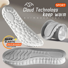 Load image into Gallery viewer, Insole 4D Cloud Technology Sports s for s PU Sole Soft Breathable Shock Absorption Cushion Running Orthopedic Care s shoe pads