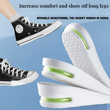 Load image into Gallery viewer, Insole 1Pair Height Increase for Feet Sports Air s Comfort Plantar Fasciitis s Inserts Shock Absorbing Pads shoe pads