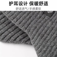 Load image into Gallery viewer, Outdoor Earmuff Hat Men Winter Knitted Hat Casual Sking Cycling Ear Protection Sports Bicycle Cap