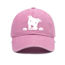 Load image into Gallery viewer, Cute dog print adjustable baseball cap for men and women, daily casual wear, outdoor travel, sun shading duckbill cap