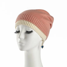 Load image into Gallery viewer, Casual Versatile Stacking Hat Mock Double Layer Warm Wool Knitted Hat Crochet Bonnet Soft Ear Protection Cap Unisex